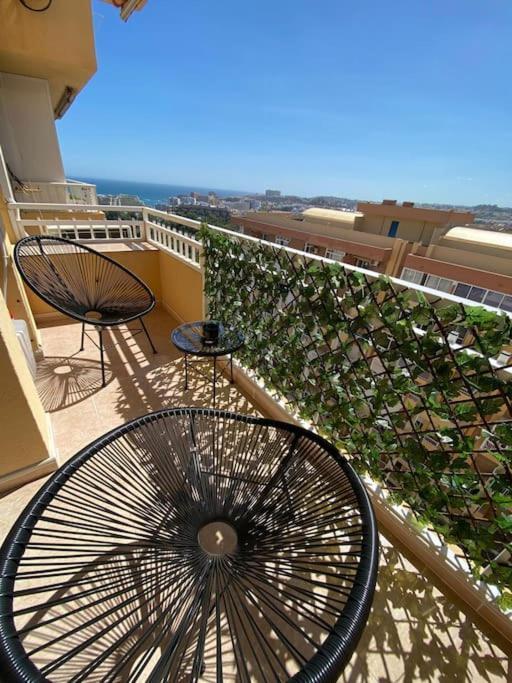 Apt Con Espectacular Vista, Piscinas, Recep 24 Hs Benalmádena Exterior foto